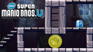 New Super Mario Bros U  Frosted GlacierGhost House Swaying Ghost House All Star Coins [upl. by Erotavlas566]