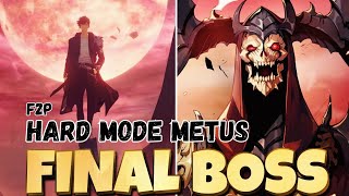 HARD MODE  SOUL SHEPHERD METUS CLEAR  Solo Leveling Arise  F2P [upl. by Nalek]