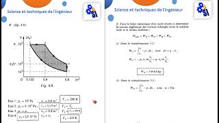 Exercice 3 Thermodynamique corrigé partie 2 [upl. by Klusek]