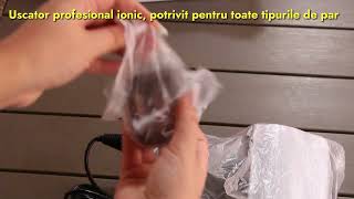 Uscator profesional ionic potrivit pentru toate tipurile de par [upl. by Odella]