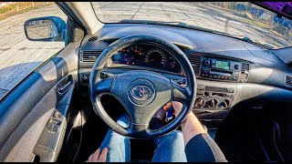 2003 Toyota Corolla IX 20 D4D 90HP 0100 POV Test Drive 1988 Joe Black [upl. by Aeneg445]