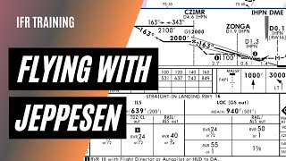 How to Read a Jeppesen Approach Plate  Transition to Jeppesen [upl. by Ellenahs]