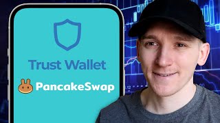 Trust Wallet PancakeSwap Tutorial Swap Staking Pools Farming [upl. by Compte795]