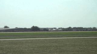 Burt Rutans Boomerang Takeoff at EAA Airventure 2011 [upl. by Allehcim]