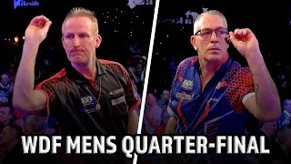 Neil Duff vs Chris Landman World Darts Championship 2023 Qtr Final [upl. by Ambrosius772]