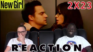 New Girl 2x23 Virgins Reaction FULL Reactions on Patreon [upl. by Elocon]