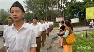 RSS VIJAYADASMI ll Arunachal pradesh ll doimukh ll Itanagar ll 2024 ll [upl. by Adnarim550]