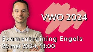 Examentraining Engels VWO 2024 [upl. by Batish]