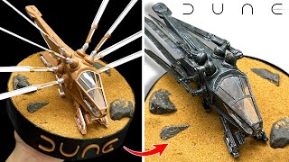 Crafting an Ornithopter Model from Dune Film Clay Sculpting Tutorial [upl. by Badr]