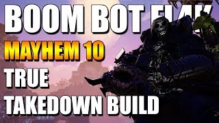 FL4K Build For Mayhem 10 True Takedown Rakk Attack Fade Away Borderlands 3 Mayhem 20 Best FLAK BL3 [upl. by Reichel]