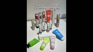 cosmeticpackaging sugarcane material cosmetic soft tube skincare soft tubecosmetics packaging [upl. by Guttery]