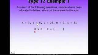 11 Plus Verbal Reasoning Type 17 [upl. by Ahsyen]