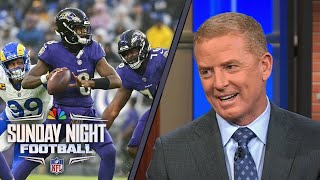 NFL Week 14 recap Ravens top Rams in big OT win Chiefs fall to Bills  FNIA  NFL on NBC [upl. by Adil]