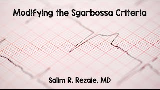 Modifying the Sgarbossa Criteria in LBBB amp Paced Rhythms [upl. by Stoller]