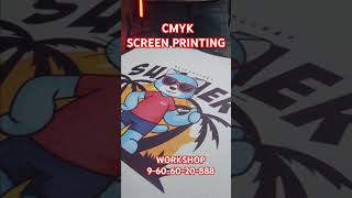 CMYK Screen Printing Training [upl. by Sharos]