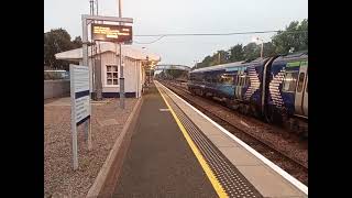 ScotRail 158710 Departs Dingwall For Wick [upl. by Ngo484]