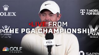 Rory McIlroy Momentum serves me well FULL PRESSER  Live From the PGA Championship  Golf Channel [upl. by Tova]