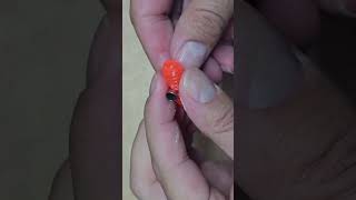 How to put treple hock in soft bait and jerkbait handmadelure lurefishing softbaits pikefishing [upl. by Korten26]