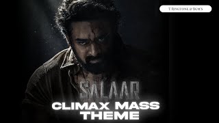 Salaar Climax Mass BGM 🔥  Salaar Mass BGM  Salaar BGM  Download Link In Description [upl. by Adranoel]