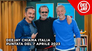 Deejay Chiama Italia  Puntata del 7 aprile 2023  Ospite Rocco Papaleo [upl. by Wylma]