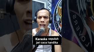 Karaoke lagu baru caca handika sepuluh jari [upl. by Rorrys]