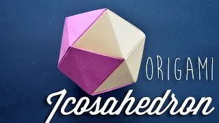 Origami Icosahedron [upl. by Asik]