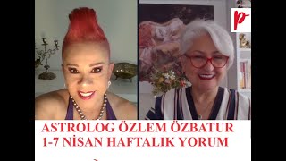 ASTROLOG ÖZLEM ÖZBATUR 17 NİSAN HAFTALIK BURÇ YORUMUNUZ [upl. by Lowell]