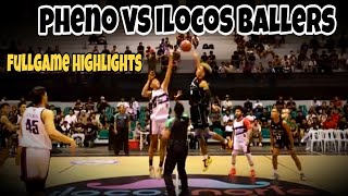 pheno vs ilocos ballers  poypoy on the moves  fullgame highlights [upl. by Eugen]