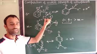 GOC  Comparison of acidic nature of nitrophenols [upl. by Vanya]