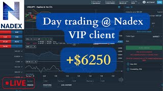 Nadex binary options trading for our VIP client [upl. by Gustavus]