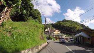 Trinité et Tobago Tobago Route vers Belle Garden Gopro  Trinidad and Tobago Road to Belle garden [upl. by Yensehc]