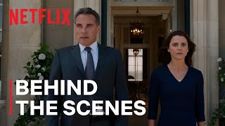 The Diplomats Keri Russell and Rufus Sewell Go Behind the Scenes  Netflix [upl. by Bechler]