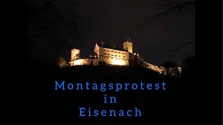 Montagsprotest in Eisenach am 141024 Teil 1 von 2 [upl. by Idner67]