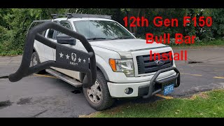 How To Install A Bull Bar On Your F150 [upl. by Rheims437]