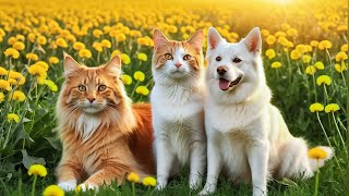 Cute Baby Animals  Habitat and Behavior of Animals With Nature Sound and Relaxing Music [upl. by Pizor]