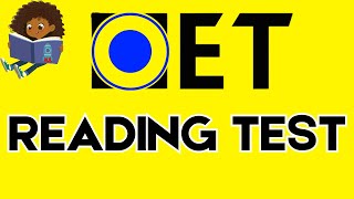 Oet reading practice test with answers  OET 20 Online Classroom [upl. by Arlana]