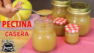 Como hacer PECTINA casera natural para mermeladas  receta facil [upl. by Halika]