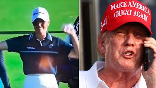 British golfer calls for Donald Trump to become Prime Minister  Better than Starmer [upl. by Yennek]