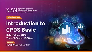 Webinar recording on Introduction to CPDS Basic [upl. by Ahseinet80]