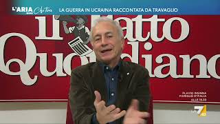 Conflitto in Ucraina Marco Travaglio quotPutin ha approfittato del momento di debolezza [upl. by Eniaj425]