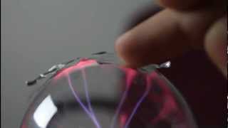 Plasma Ball Spark Trick [upl. by Lenor812]