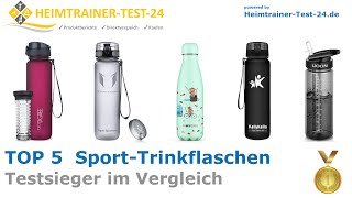 Die besten SportTrinkflaschen 2024 TOP 5 🥇  Testsieger im Vergleich gut und günstig [upl. by Colon]