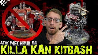 Killa Kan kitbash  40KMECHBUILDS Killa Kan Tutorial  alternative sentinel [upl. by Wulfe59]