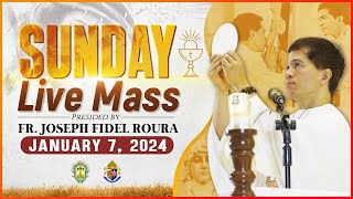 SUNDAY FILIPINO MASS TODAY LIVE  JANUARY 7 2024  EPIPHANY OF THE LORD  FR JOSEPH FIDEL ROURA [upl. by Neoma]