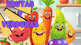 Frutas y Verduras para niños EN ESPAÑOL [upl. by Boot]