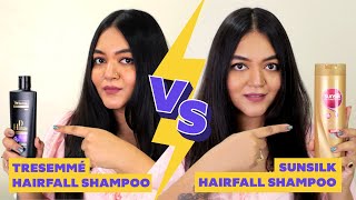 Sunsilk Vs Tresemme  The ULTIMATE HAIRFALL Shampoo Battle  Be Beautiful [upl. by Goddord]