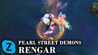 Pearl Street Demons Rengar Chroma LOL Skin Spotlight [upl. by Eadmund801]