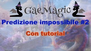 Predizione impossibile con tutorial [upl. by Sinnylg]