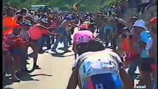 Giro de Italia 1996 20ª Etapa Pordoi [upl. by Reinar414]