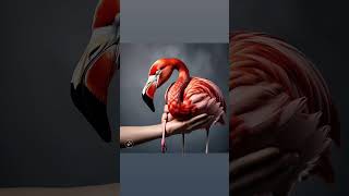 Flamingo flamingo birds nature animals wildlife endangeredanimals worldsparrowdaybirdslover [upl. by Endo942]